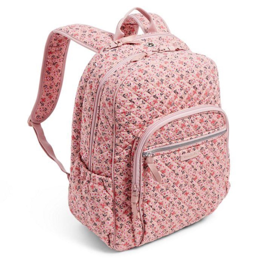 Vera Bradley Campus Backpack SWEETHEARTS & FLOWERS
